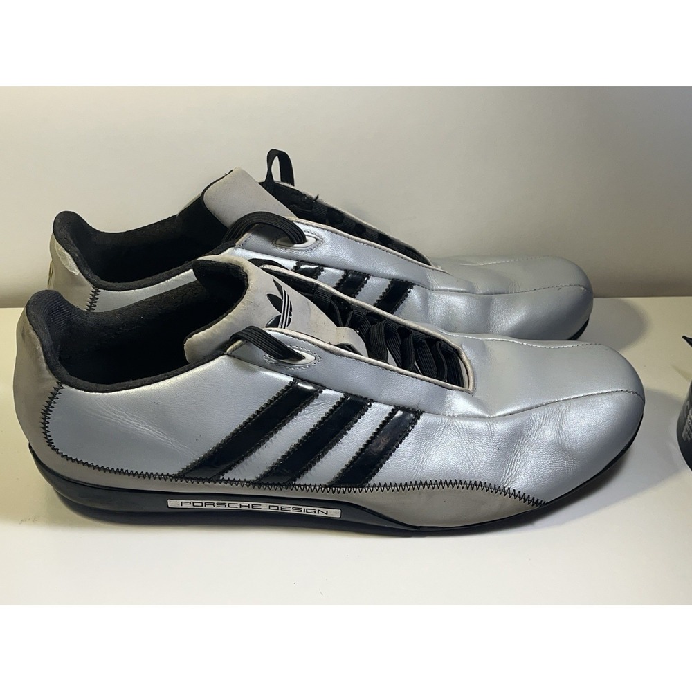 Adidas PORSCHE DESIGN Men's Size 12 Gray / Silver Driving Shoes - Picture 3 of 14